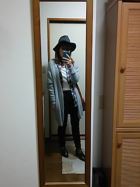 「イチョウ並木」｜「アイテム（その他）」を使った、SHIHOさん（レディース・161cm）の秋コーディネート