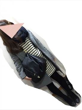 Lu %さん（レディース・159cm）の冬コーディネート