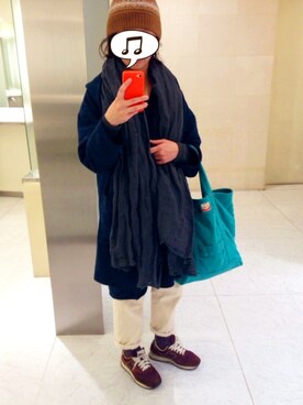 funirinさん（レディース・154cm）の冬コーディネート
