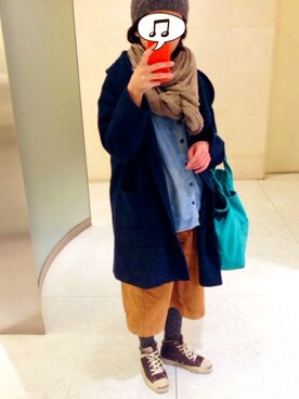 funirinさん（レディース・154cm）の冬コーディネート