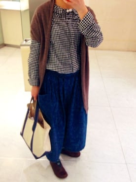 「Loint's（ロインツ）のアイテム」を使った、funirinさん（レディース・154cm）の冬コーディネート