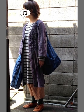「Loint's（ロインツ）のアイテム」を使った、funirinさん（レディース・154cm）の春コーディネート