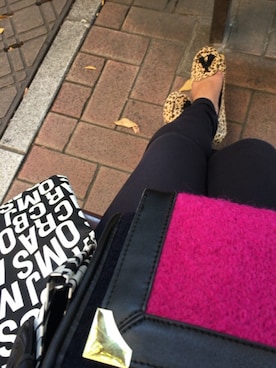 「MARC JACOBS（マークジェイコブス）のアイテム（エコバッグ/サブバッグ）」を使った、Ｂ♥micaさん（レディース・150cm）の秋コーディネート
