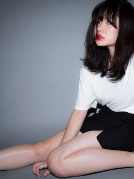 「Marc by Marc Jacobs（マークバイマークジェイコブス）のアイテム（スカート）」を使った、Nagisa Saitoさん（レディース・160cm）の秋コーディネート