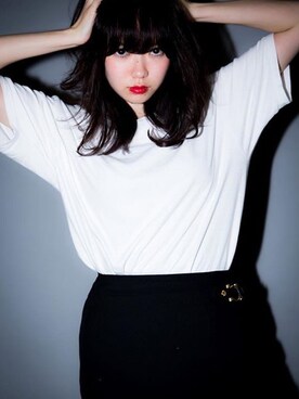 「Marc by Marc Jacobs（マークバイマークジェイコブス）のアイテム（スカート）」を使った、Nagisa Saitoさん（レディース・160cm）の秋コーディネート
