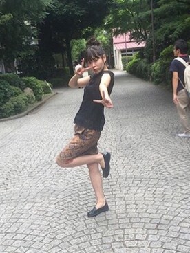 「BROOKS BROTHERS（ブルックスブラザーズ）のアイテム（その他パンツ、その他）」を使った、Nagisa Saitoさん（レディース・160cm）の秋コーディネート