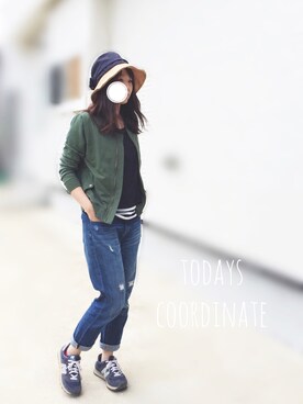 kananaさん（レディース・161cm）の夏コーディネート