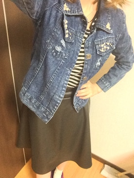 「ソックス」｜REINA*さん（レディース・160cm）の春コーディネート