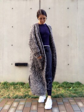 「fredy（フレディ）のアイテム」を使った、Ellie◡̈*❤︎さん（レディース・153cm）の冬コーディネート