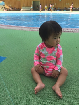 「babygap」｜「アイテム（水着/着物・浴衣）」を使った、Lilikaさん（キッズ・70cm）の夏コーディネート