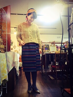 Kyoko Teshimaさんのコーディネート