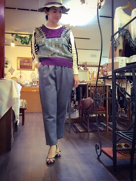 Kyoko Teshimaさんのコーディネート