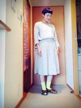 「diu」｜なちゅさん（レディース・167cm）の春コーディネート