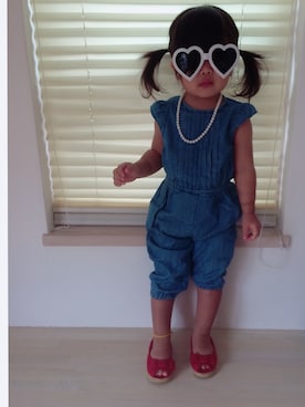 ☀︎hana☀︎さん（キッズ・80cm）の夏コーディネート