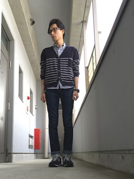 まっつんさん（メンズ・172cm）の春コーディネート