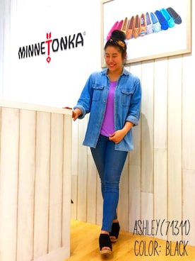 MINNETONKASTORE町田東急ツインズさん（レディース・164cm）の春コーディネート