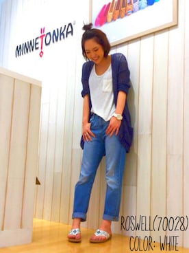 「MICHAEL KORS（マイケルコース）のアイテム」を使った、MINNETONKASTORE町田東急ツインズさん（レディース・164cm）の春コーディネート