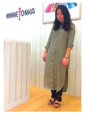 MINNETONKASTORE町田東急ツインズさん（レディース・164cm）の夏コーディネート