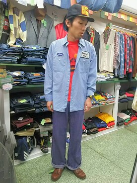 古着屋FunnyFace MEN'Sさんのコーディネート