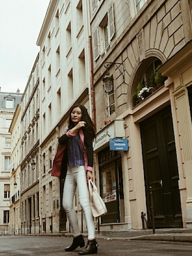 「Ted Baker（テッドベーカー）のアイテム（バッグ）」を使った、sona さん（メンズ・170cm）の夏コーディネート