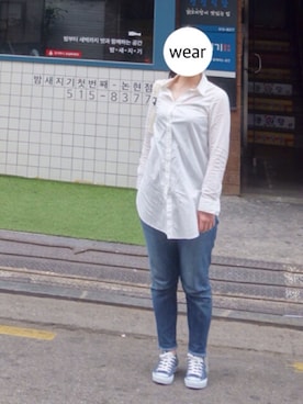 「MU（エムユー）のアイテム（アクセサリー）」を使った、srinさん（レディース・163cm）の夏コーディネート