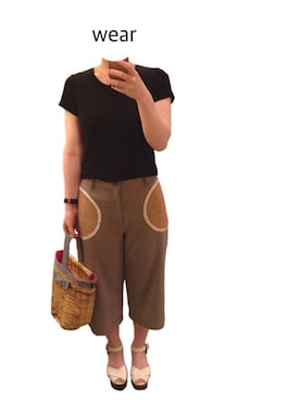 「bortsprungt.（ボシュプルメット）のアイテム」を使った、srinさん（レディース・163cm）の夏コーディネート