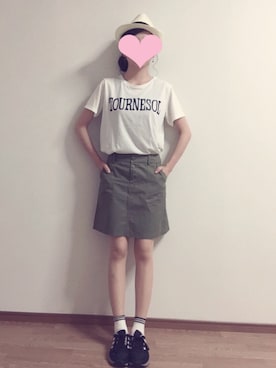 tomoさん（レディース・157cm）の夏コーディネート