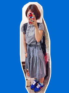 minaさん（レディース・154cm）の夏コーディネート