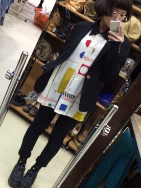 「#厚底」｜m e m 。さん（レディース・153cm）の春コーディネート