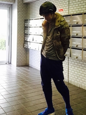 「ナイキエアリフト」｜「アイテム（ジャケット/アウター）」を使った、shohei878さん（メンズ・165cm）の秋コーディネート