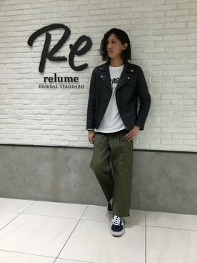 nakaさんの（JOURNAL STANDARD relume | ジャーナルスタンダード　レリューム）を使ったコーディネート