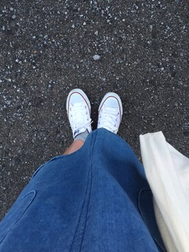 「CONVERSE（コンバース）のconverse（コンバース） ALL STAR OX（オールスターOX）（スニーカー）」を使った、shukaさん（レディース・155cm）の夏コーディネート