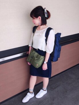 リ・ポジェさん（レディース・148cm）の夏コーディネート