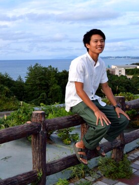 73さん（メンズ・176cm）の秋コーディネート