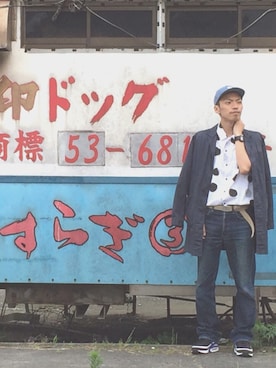 すぐるさん（メンズ・171cm）の夏コーディネート