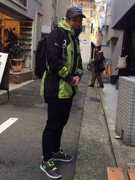 「NIKE ACG（ナイキエィシージー）のアイテム（ジャケット/アウター）」を使った、takato nakagawaさん（メンズ・173cm）の冬コーディネート