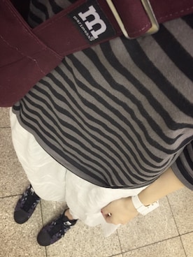 「POOL（プール）のアイテム（パンツ）」を使った、ゆさん（レディース・165cm）の春コーディネート