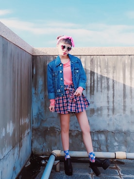 「Major made（Major made）のアイテム（ジャケット/アウター）」を使った、紀卜心さん（レディース・151cm）の冬コーディネート