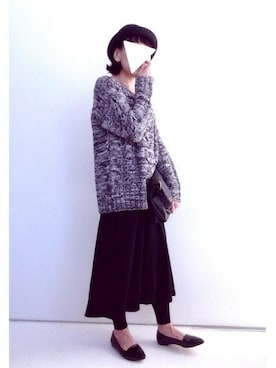 SACHIさん（レディース・152cm）の冬コーディネート