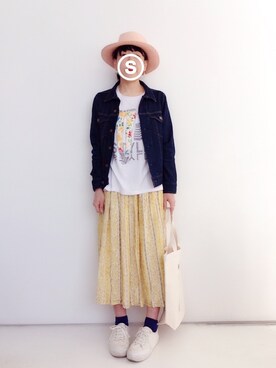 SACHIさん(レディース・152cm)の春コーディネート