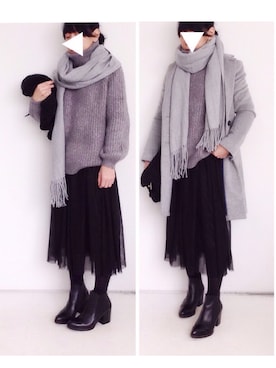 SACHIさん(レディース・150cm)の冬コーディネート