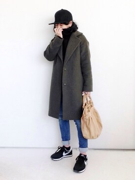 SACHIさん（レディース・150cm）の冬コーディネート