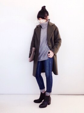 SACHIさん（レディース・150cm）の冬コーディネート