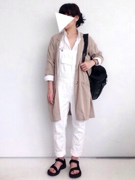 「Y'SACCS（イザック）のアイテム」を使った、SACHIさん（レディース・150cm）の春コーディネート