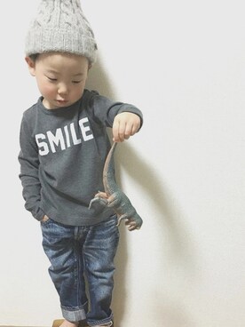 YAMORIさん（キッズ・100cm）の春コーディネート