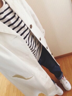 「NIKE（ナイキ）のNIKE/ナイキ グランドテラス 654495（スニーカー）」を使った、ゆうこさん（レディース・148cm）の春コーディネート