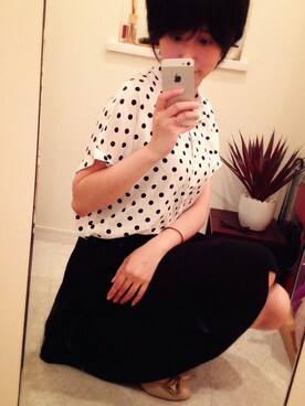 Ruri_Fawnさん（レディース・158cm）の夏コーディネート