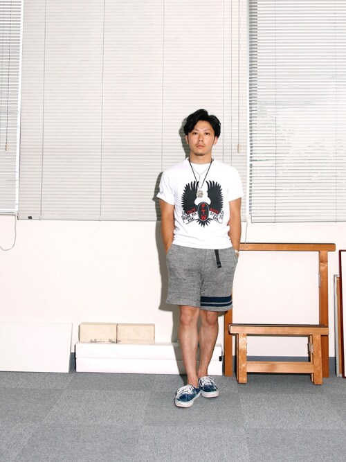 REMI RELIEF（レミレリーフ）の「REMI RELIEFxGRAMICCI （レミレリーフxグラミチ） 別注インディゴラインショーツ  (149)（その他パンツ）」 - WEAR