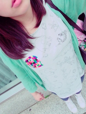 honamiさん（レディース・154cm）の春コーディネート