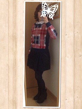 はてなみんさん（レディース・152cm）の冬コーディネート